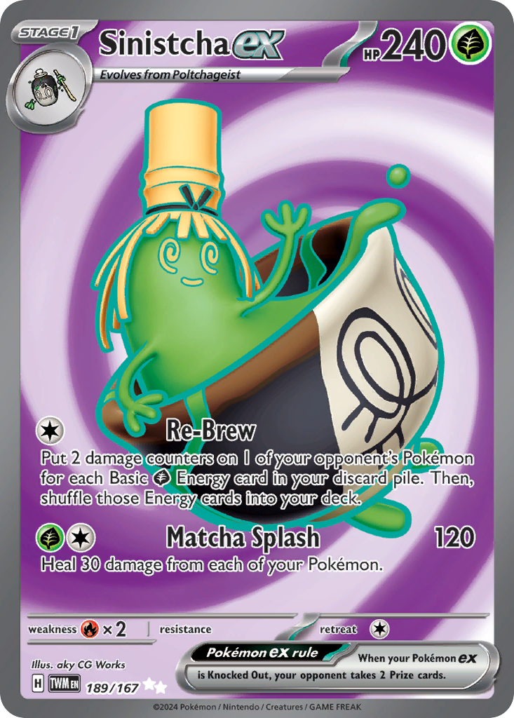 Sinistcha ex #189/167 - Twilight Masquerade