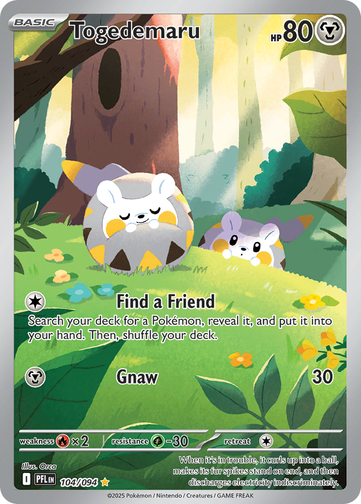 Togedemaru #104/94 - Phantasmal Flames
