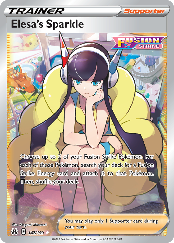 Elesa's Sparkle #147/159 - Crown Zenith