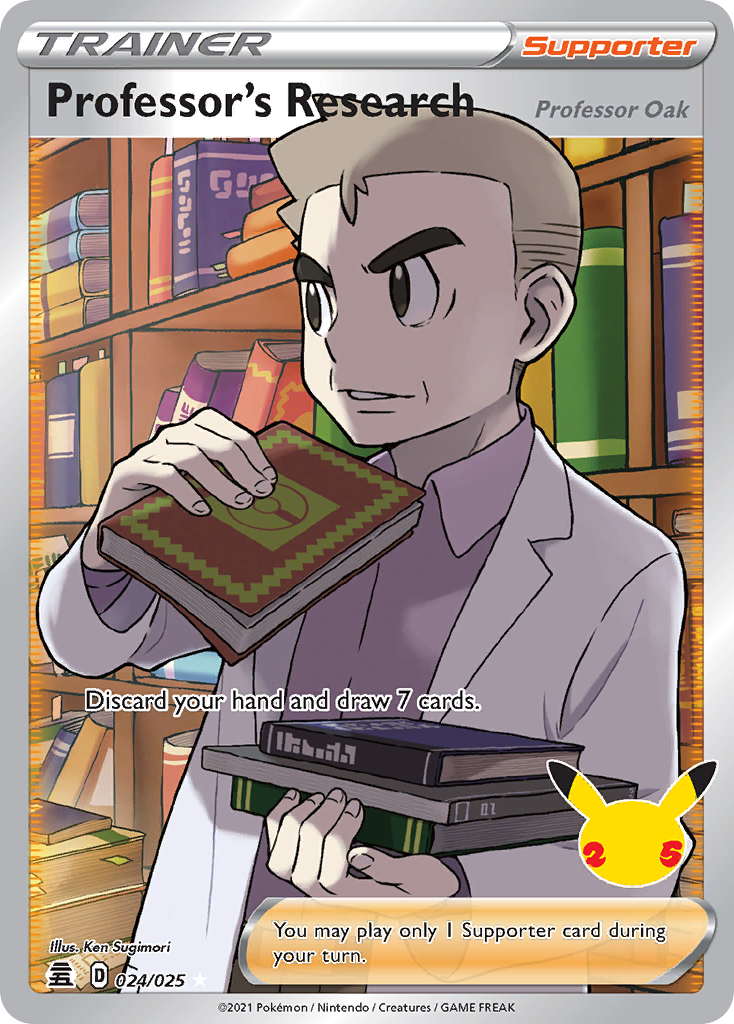 Professor's Research (Professor Oak) #24/25 - Celebrations