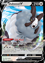 Dubwool V #SWSH049/307 - SWSH Black Star Promos