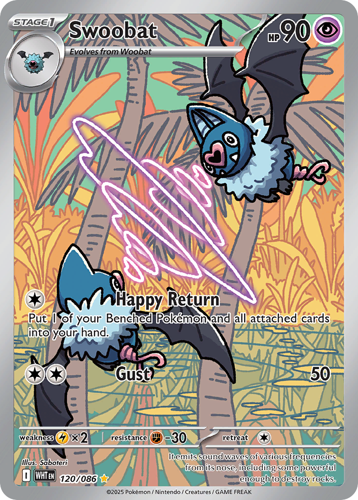 Swoobat #120/86 - White Flare
