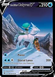 Ice Rider Calyrex V #TG14/30 - Astral Radiance Trainer Gallery