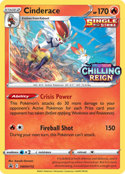 Cinderace #SWSH112/307 - SWSH Black Star Promos