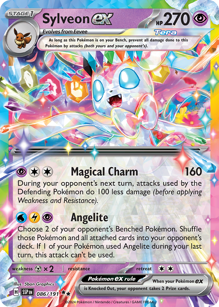 Sylveon ex #86/191 - Surging Sparks