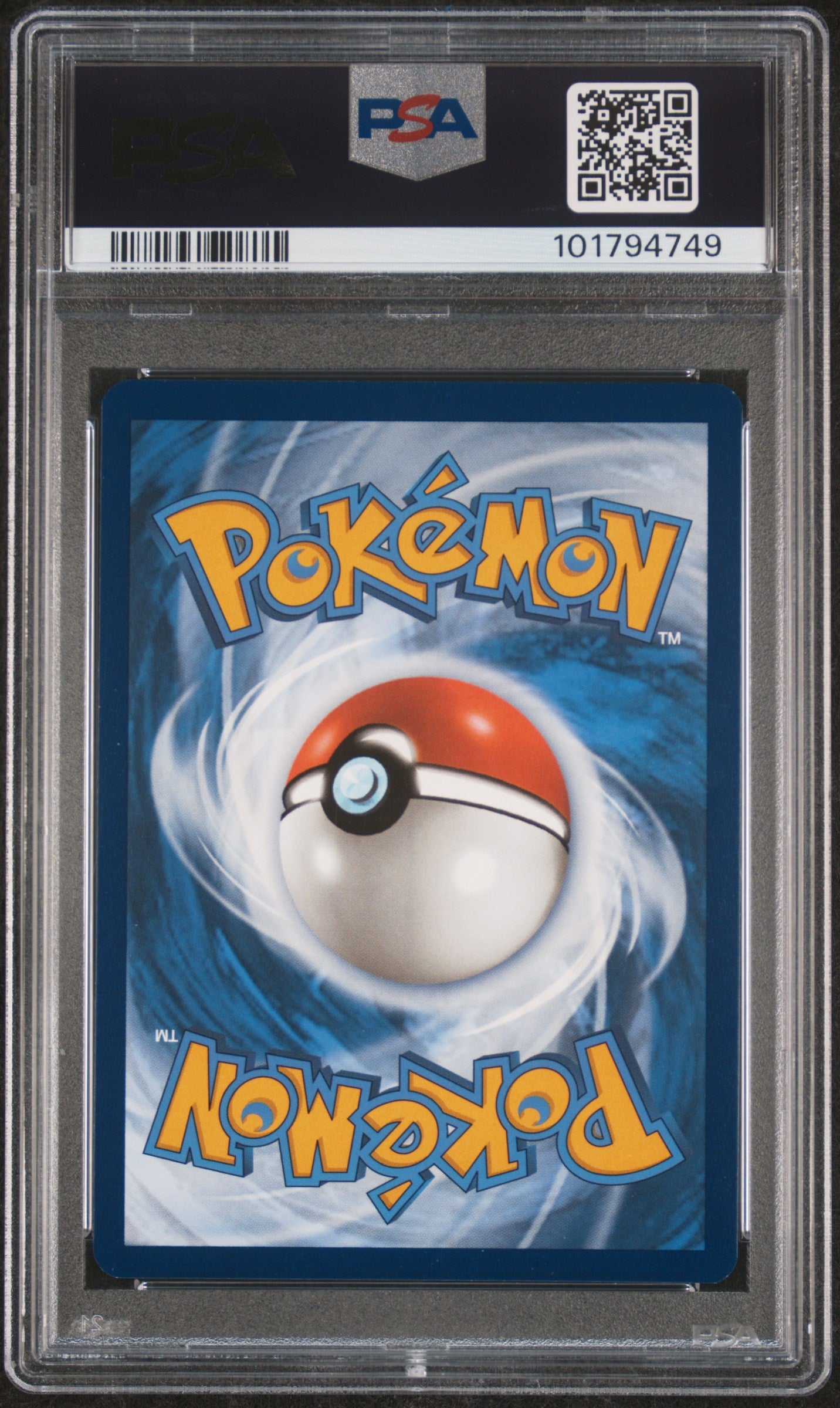 2024 Pokémon Twm EN Twilight Masquerade Tatsugiri #186 Illustration Rare PSA 9 PSA official back scan